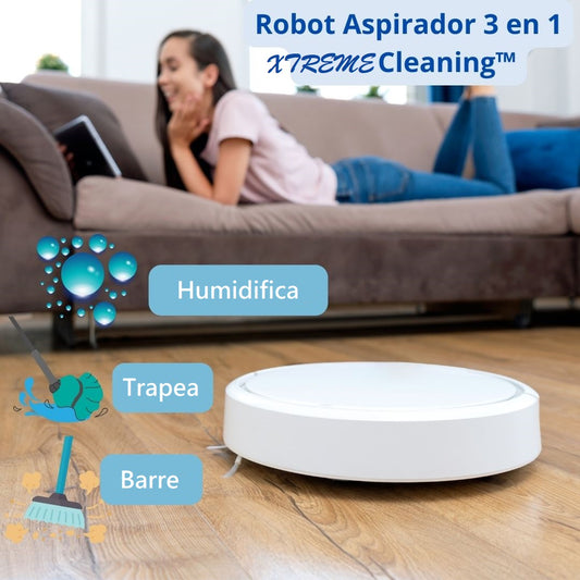 Robot Aspirador 3 en 1 / Xtreme Cleaning™